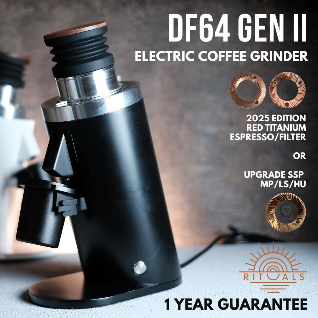 DF64 Gen 2 Electric Grinder (64mm Red Ti Burr)